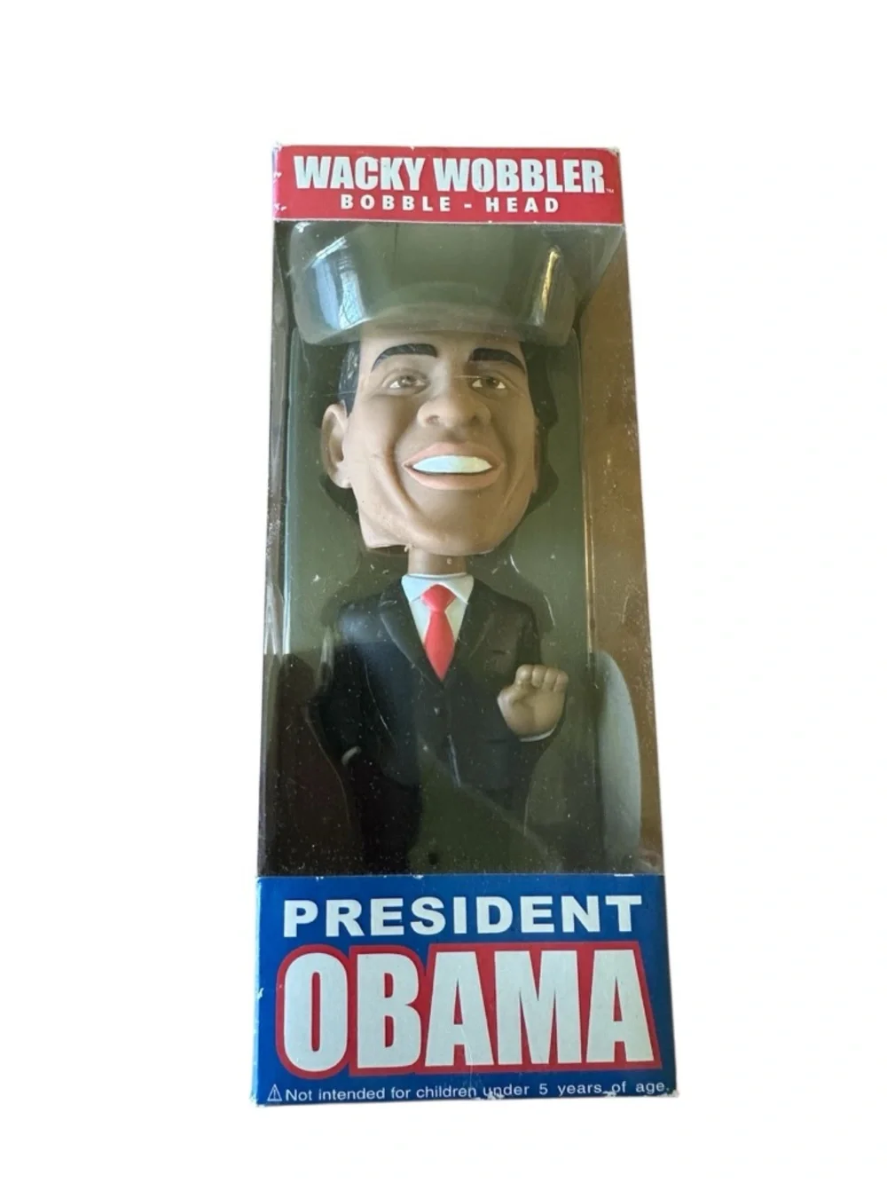 Funko Wacky Wobbler President Barack Obama Bobblehead 2009 NIB - Picture 1 of 4